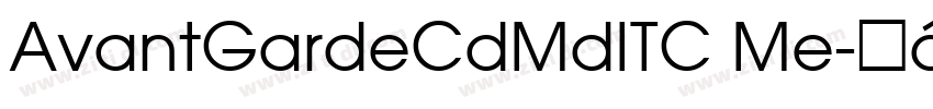 AvantGardeCdMdITC Me字体转换